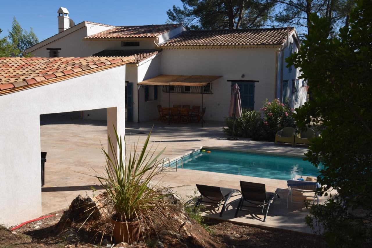 La Bastide Blanche Magnifique Villa 5 Etoiles 5 Chambres Et Piscine Privee Sur 6500 M Var Lorgues Ngoại thất bức ảnh