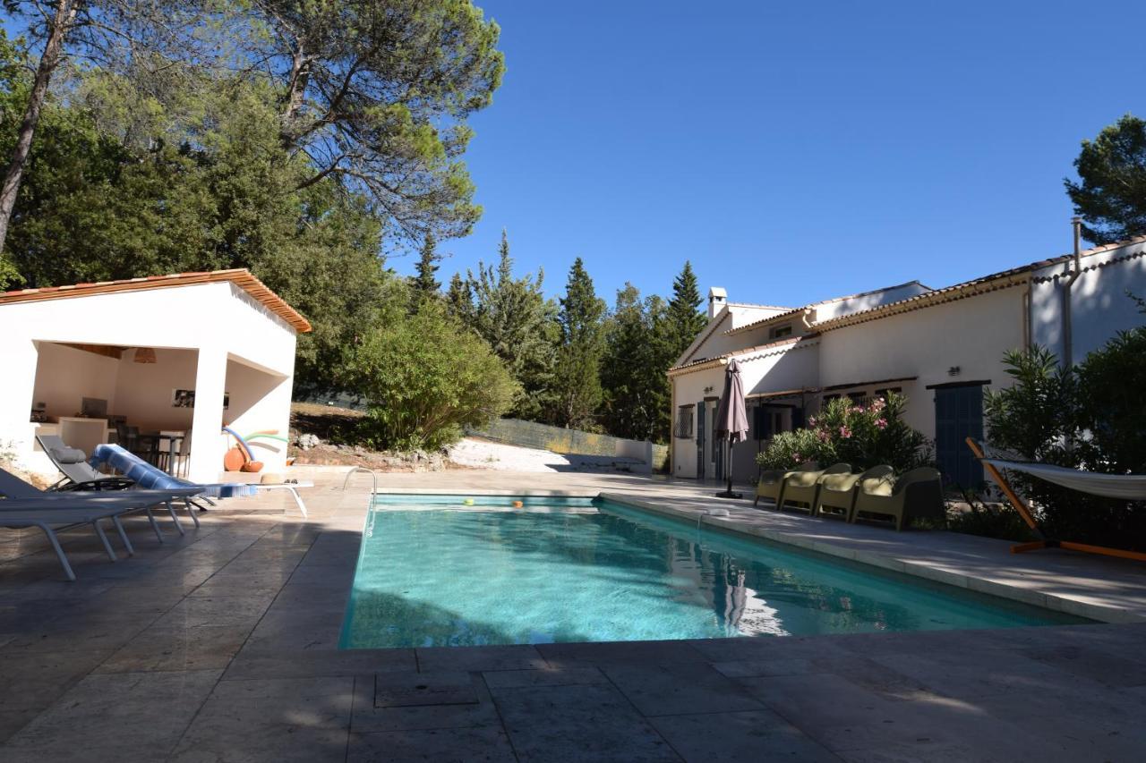 La Bastide Blanche Magnifique Villa 5 Etoiles 5 Chambres Et Piscine Privee Sur 6500 M Var Lorgues Ngoại thất bức ảnh