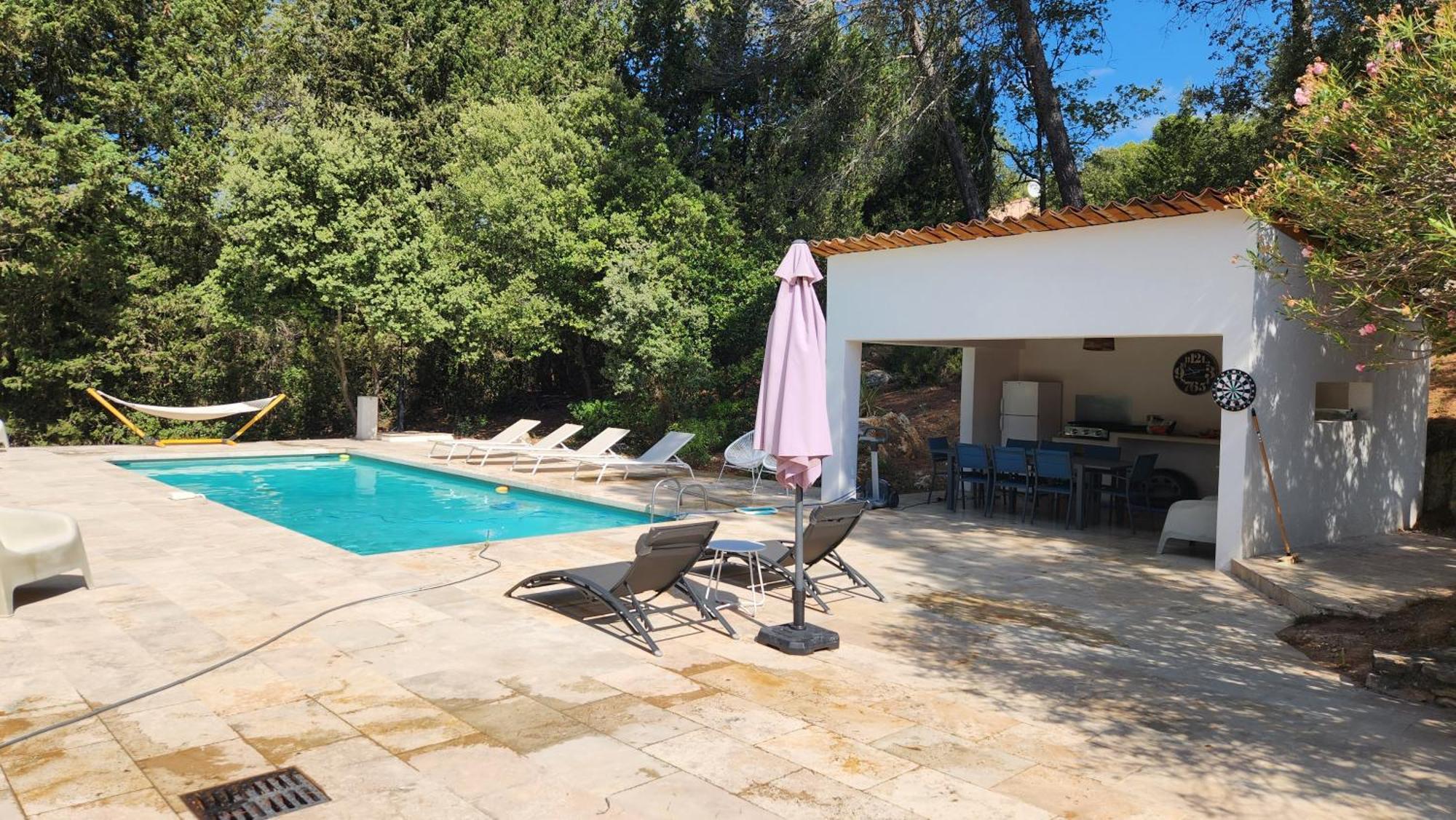 La Bastide Blanche Magnifique Villa 5 Etoiles 5 Chambres Et Piscine Privee Sur 6500 M Var Lorgues Ngoại thất bức ảnh
